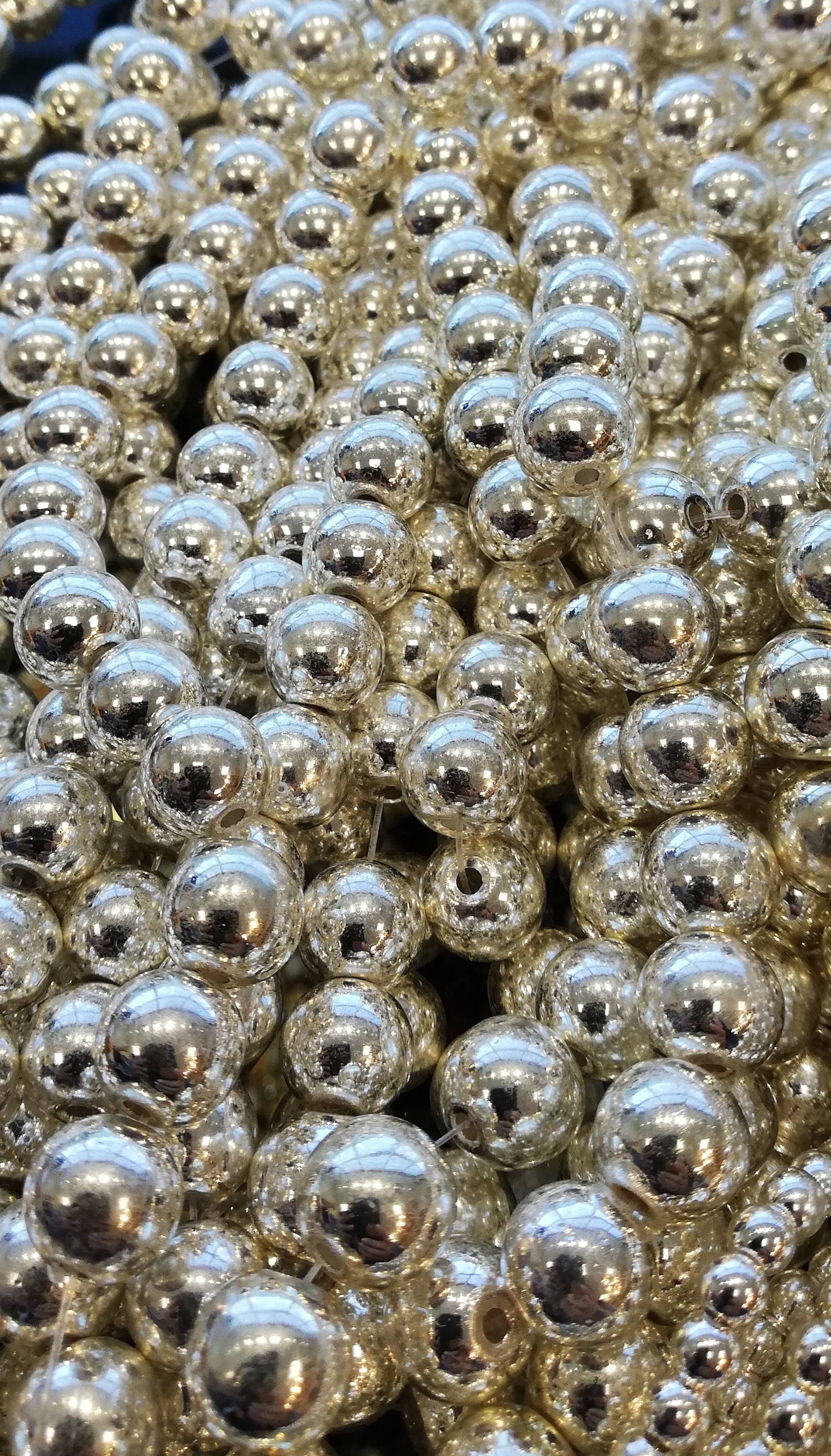 12mm Silver Hematite Bead | Bellaire Wholesale