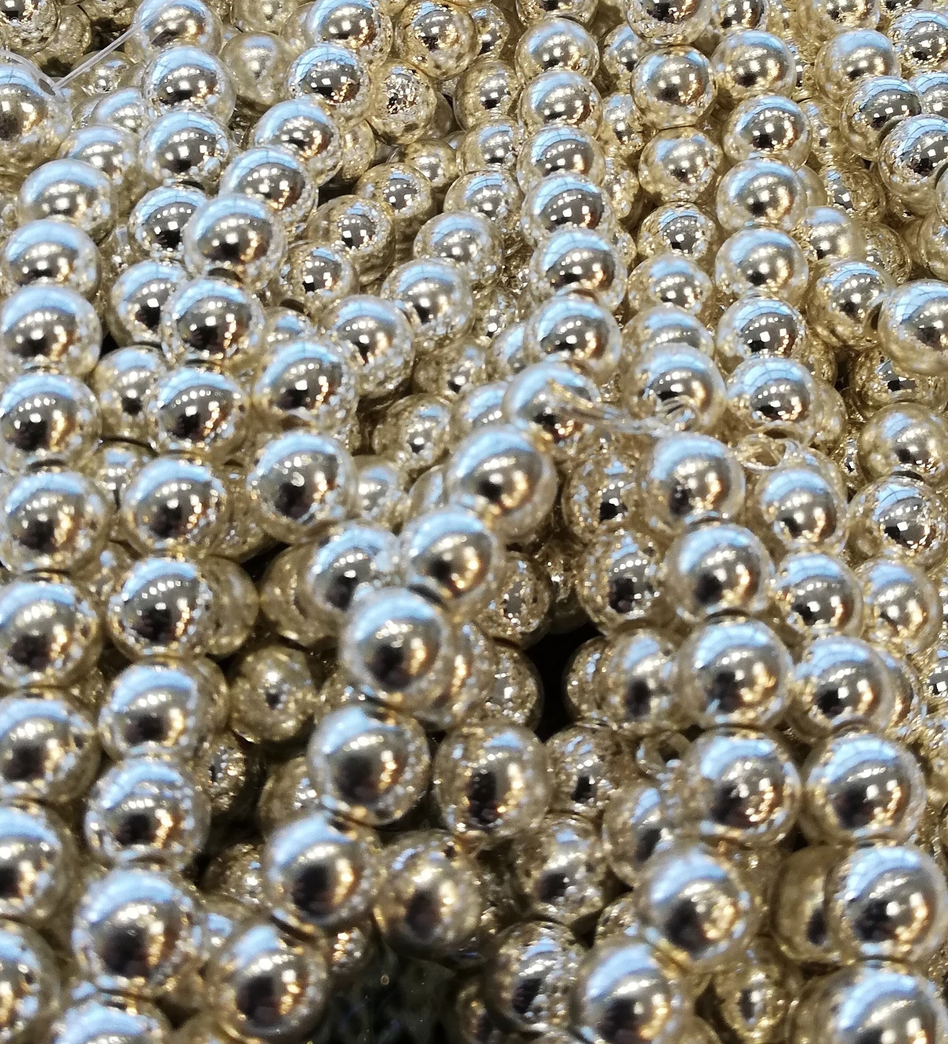 10mm Silver Hematite Bead | Bellaire Wholesale