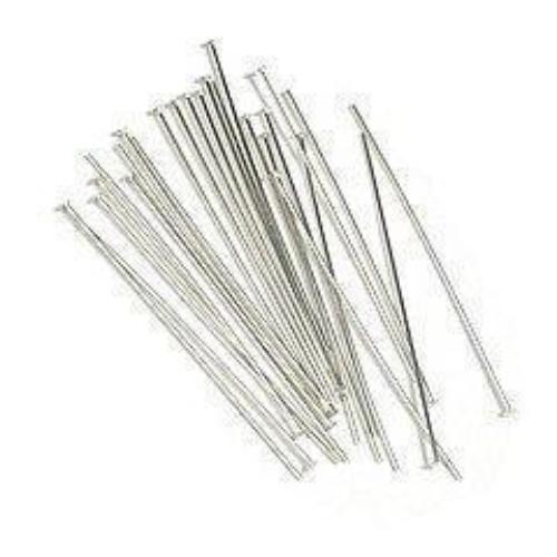 Head Pins, Silver | Bellaire Wholesale