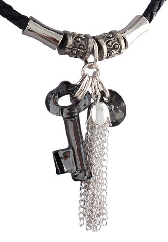Tassel Chain ( 2 sets), 35mm Silver Chain Tassel, Pack of 2
