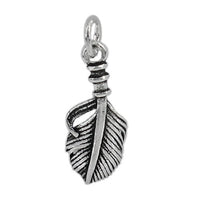Silver Feather Charm | Bellaire Wholesale