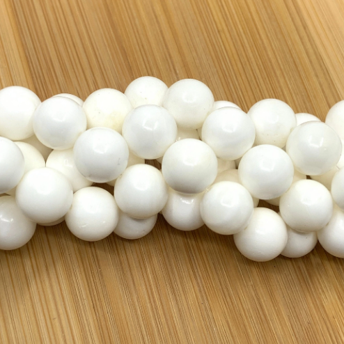 White Tridacna Pearl Beads | Bellaire Wholesale