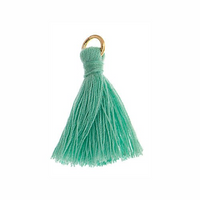 Poly Cotton Tassel, Turquoise Thread Tassel | Bellaire Wholesale