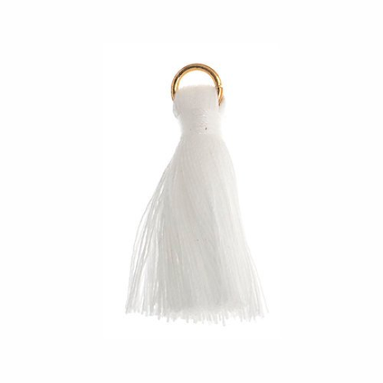 Poly Cotton Tassel, White Thread Tassel | Bellaire Wholesale