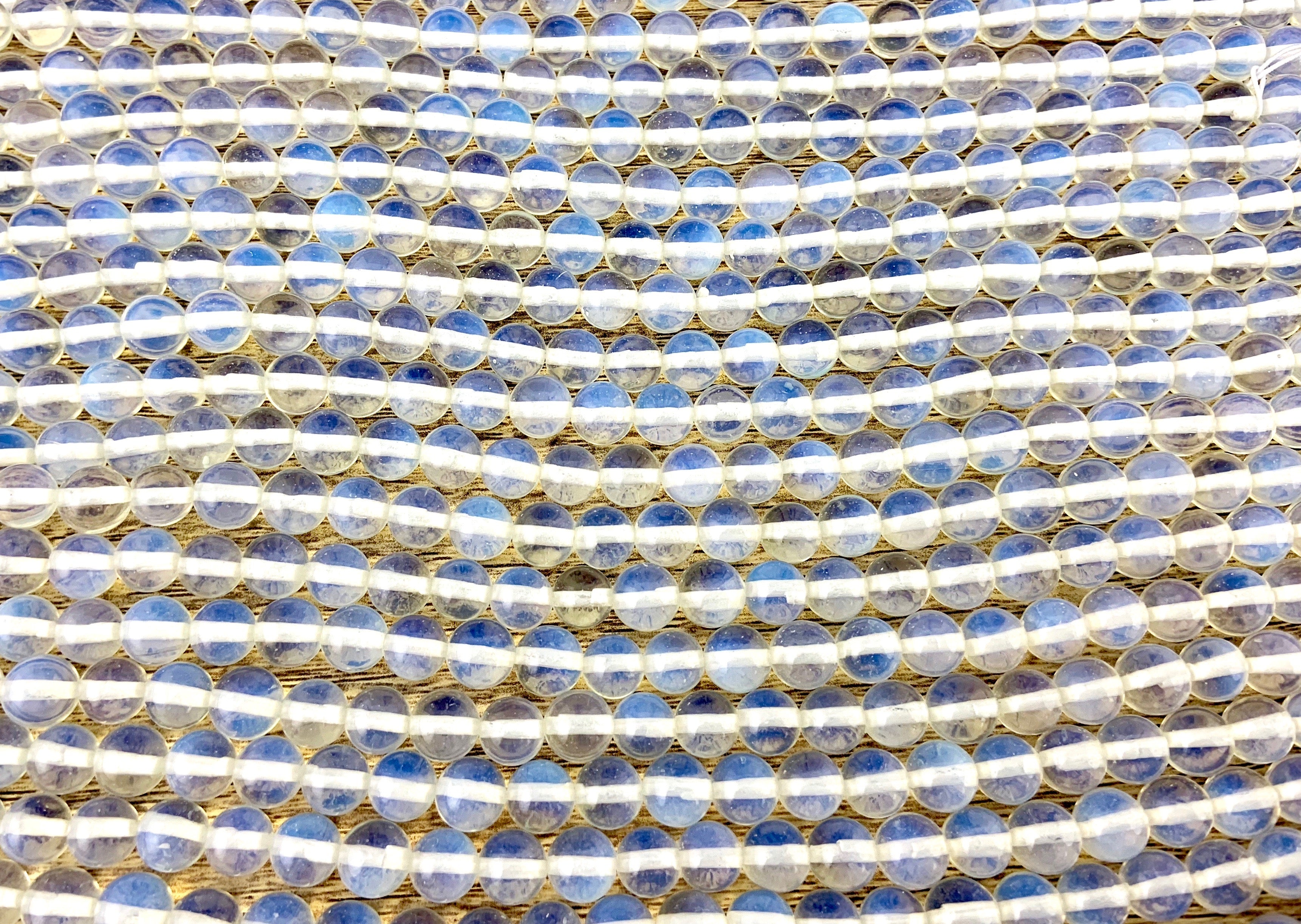 4mm White Opalite Beads | Bellaire Wholesale
