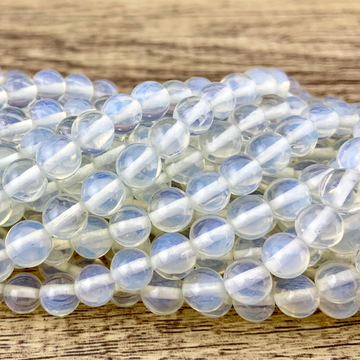 12mm White Opalite Beads | Bellaire Wholesale