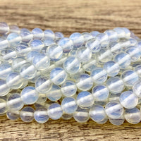 4mm White Opalite Beads | Bellaire Wholesale