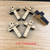 Personalized Wood Cross | Bellaire Wholesale
