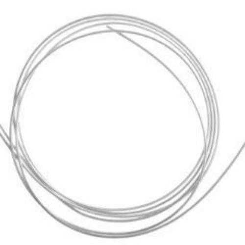 Beadalon French Wire, Silver, 0.7mm | Bellaire Wholesale