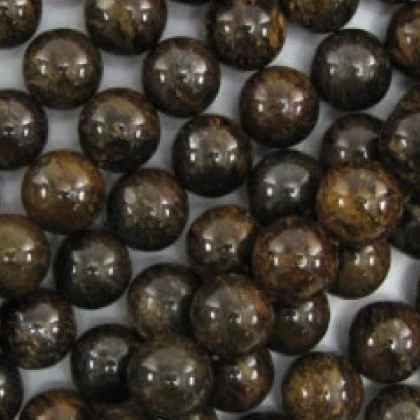 10mm Bronzite Bead | Bellaire Wholesale