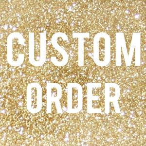 Custom Order Personalized Round Charm