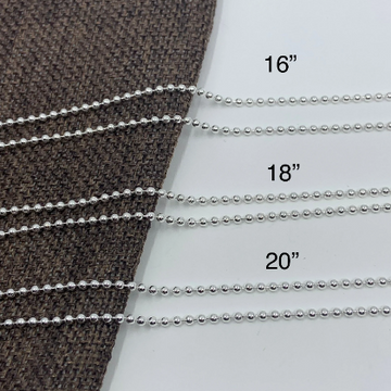 Sterling Silver 2mm Ball Chain | Bellaire Wholesale 