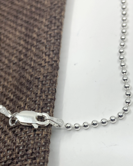 Sterling Silver 2mm Ball Chain | Bellaire Wholesale 