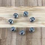 Stainless Steel Om Bead | Bellaire Wholesale