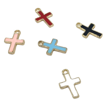 Mix Colored Cross Charms | Bellaire Wholesale