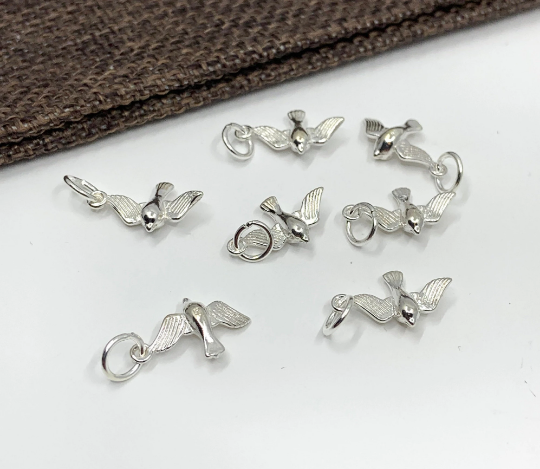 925 Sterling Silver Bird Charm | Bellaire Wholesale