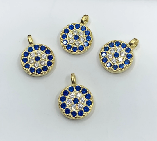 Sterling Silver Evil Eye Charm | Bellaire Wholesale