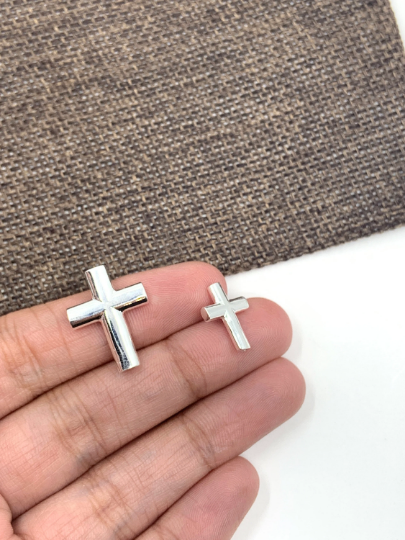 925 Sterling Silver Cross Bead | Bellaire Wholesale