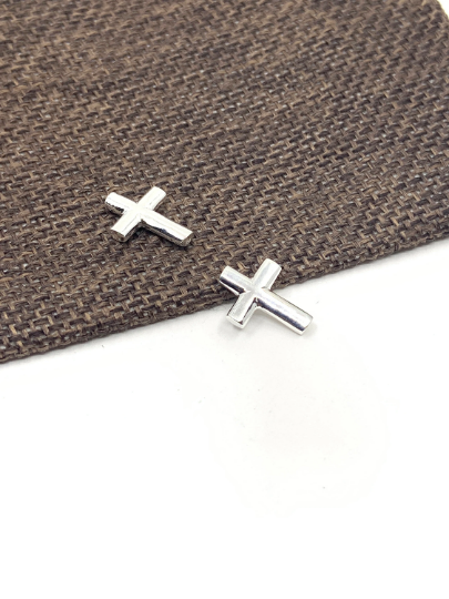 925 Sterling Silver Cross Bead | Bellaire Wholesale
