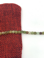 Cube Faceted 4mm Gemstone Beads | Bellaire Wholesale