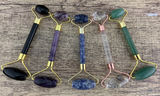 Natural Stone Facial Roller, Massage Roller, Jade | Bellaire Wholesale