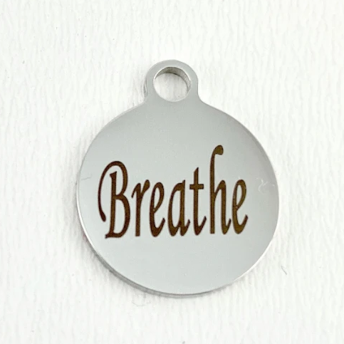 Breathe Custom Charm | Bellaire Wholesale