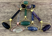 Natural Stone Facial Roller, Massage Roller, Jade | Bellaire Wholesale