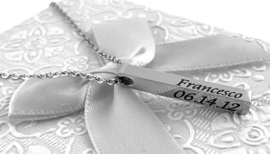 3D Personalized Engraved Name Bar | Bellaire Wholesale