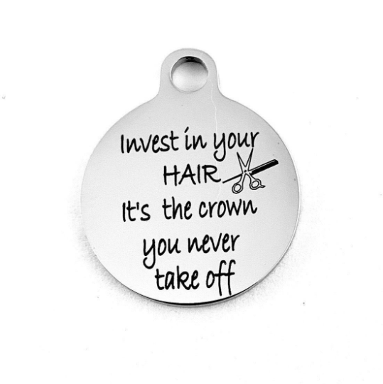 Hair Dresser Gift Custom Charms | Bellaire Wholesale