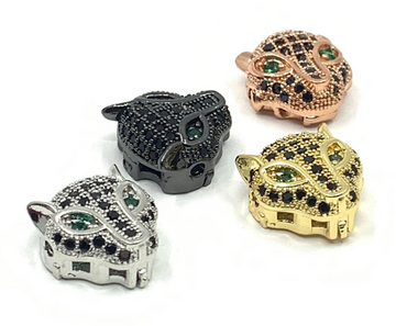 Leopard head bead | Bellaire Wholesale