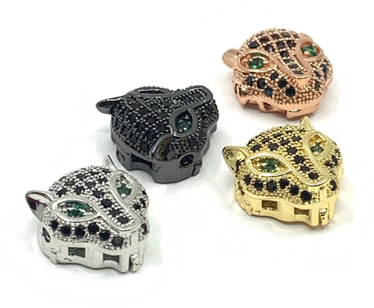 Leopard head bead | Bellaire Wholesale