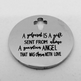 Gift for Godparents Personalized Charm | Bellaire Wholesale
