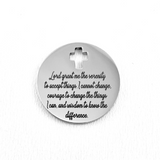 Serenity Prayer Personalized Charm | Bellaire Wholesale