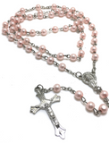 Pearl Long Rosary Necklace | Bellaire Wholesale
