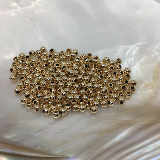 4mm 14K Gold Filled Beads | Bellaire Wholesale