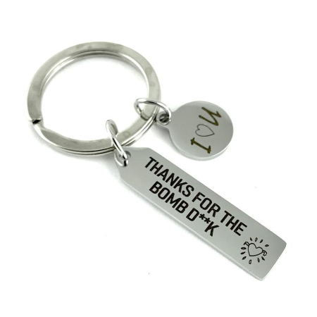 Mature Content Custom Keychain | Bellaire Wholesale