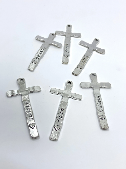Hammered Cross Engraved Pendant | Bellaire Wholesale