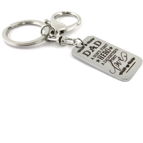 Father's Day Custom Keychain | Bellaire Wholesale