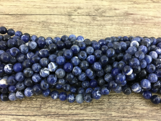 4mm Sodalite Bead | Bellaire Wholesale