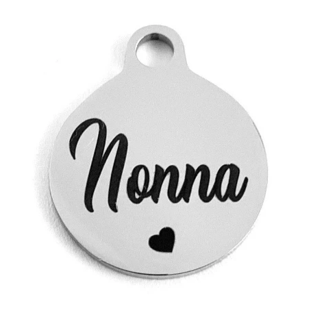 Nonna Engraved Charm | Bellaire Wholesale