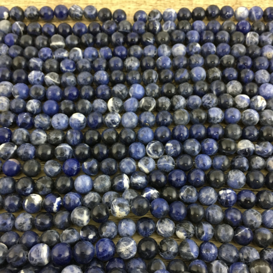 10mm Sodalite Bead | Bellaire Wholesale
