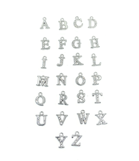 Alphabet Charms, Initial Letter Charms | Bellaire Wholesale