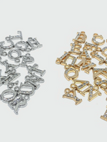 Alphabet Charms, Initial Letter Charms | Bellaire Wholesale