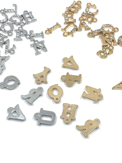 Alphabet Charms, Initial Letter Charms | Bellaire Wholesale