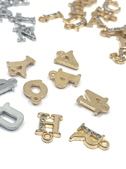 Alphabet Charms, Initial Letter Charms | Bellaire Wholesale
