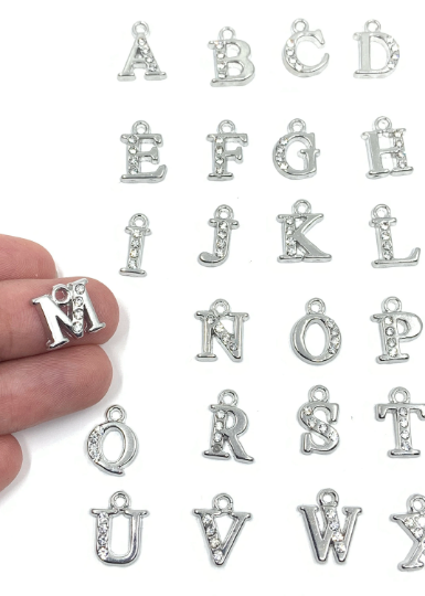 Alphabet Charms, Initial Letter Charms | Bellaire Wholesale