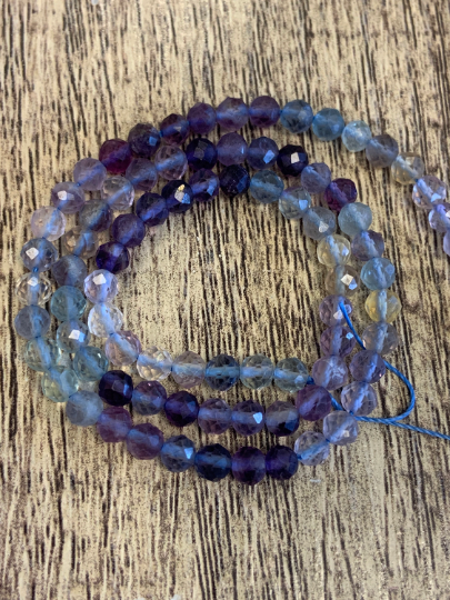 Faceted 4mm Gemstone Beads | Bellaire Wholesale