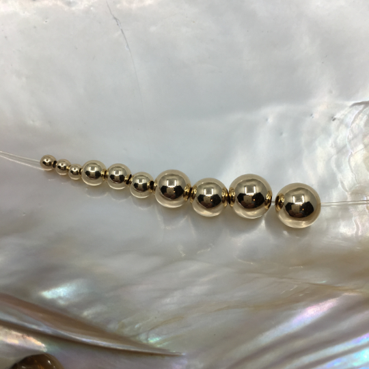 6mm 14K Gold Filled Beads | Bellaire Wholesale