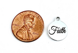 Faith Round Personalized Charm | Bellaire Wholesale