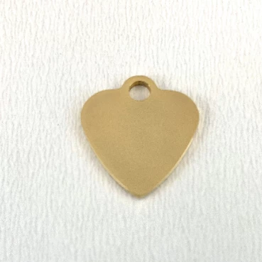Live Love Laugh Heart Charm, Rose Gold | Bellaire Wholesale